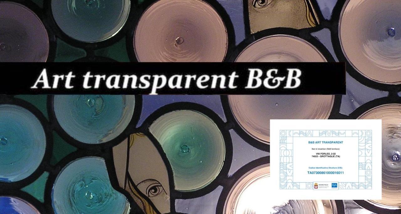Art Transparent B&B Grottaglie Eksteriør billede